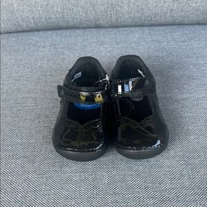 Shiny Black Kids Dress Shoes